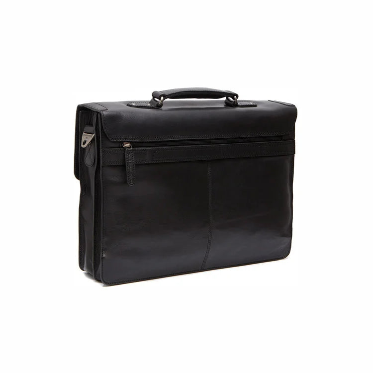 Borsa a tracolla in pelle - The Chesterfield Brand Oxford Nero