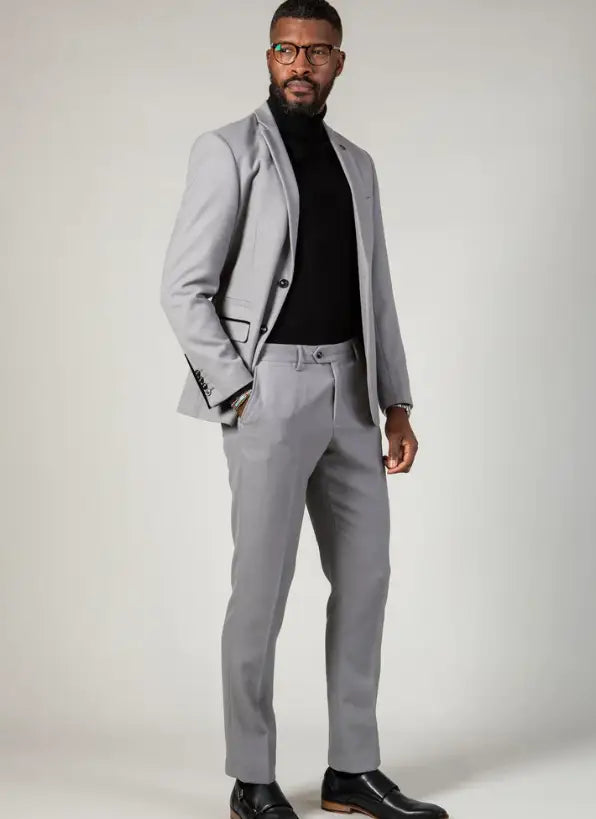 Completo grigio a due pezzi - Marc Darcy Edwin Silver suit 2pc.